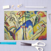 Zusammensetzung 4 von Wassily Kandinsky Seidenpapier (Handwerk)