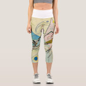 Zusammensetzung 8, 1923, eingereicht von Wassily K Capri Leggings (Vorderseite)