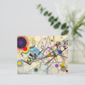 Zusammensetzung 8 von After Wassily Kandinsky Postkarte (Stehend Vorderseite)