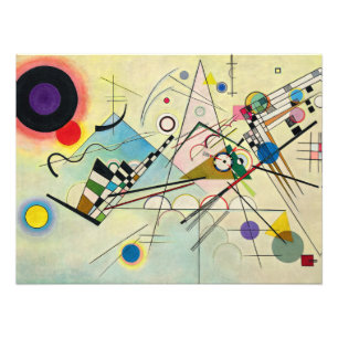 Zusammensetzung 8 von Wassily Kandinsky Fotodruck