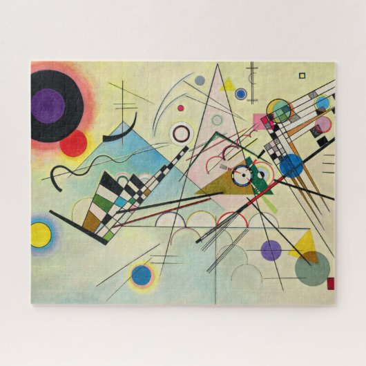 Zusammensetzung 8 von Wassily Kandinsky Puzzle (Horizontal)