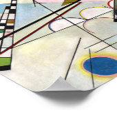Zusammensetzung 8 Wassily Kandinsky Poster (Ecke)