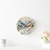 Zusammensetzung 8 Wassily Kandinsky Runde Wanduhr (Zuhause)