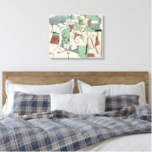 Zusammensetzung, c.1920 leinwanddruck (Insitu (Schlafzimmer))