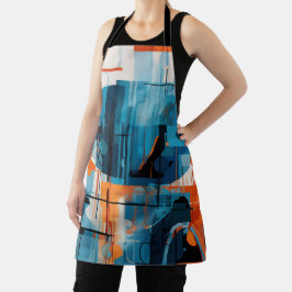 Zusammensetzung der abstrakten geometrischen Forme Schürze