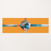 Zusammensetzung der abstrakten geometrischen Forme Yogamatte (Rückseite (Horizontal))