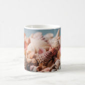 Zusammensetzung der Muscheln mit einzigartigen For Kaffeetasse (Mittel)