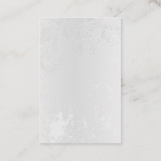 Zusammensetzung der weißen und blauen Schmetterlin Visitenkarte (Rückseite)