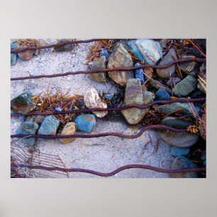 Zusammensetzung des Flusses Poster