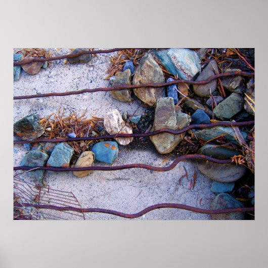 Zusammensetzung des Flusses Poster (Vorne)