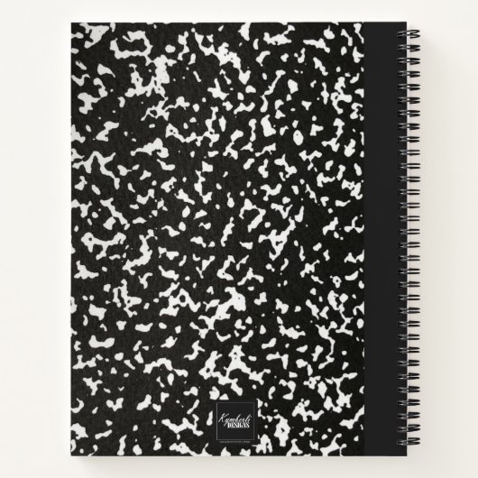 Zusammensetzung des Lehrers Notizblock (Rückseite)