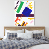 Zusammensetzung des Obersten | Kazimir Malevich | Leinwanddruck (Insitu (Schlafzimmer))