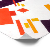 Zusammensetzung des Obersten | Kazimir Malevich | Poster (Ecke)