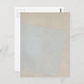 Zusammensetzung des Obersten White on White von Ka Postkarte (Vorne/Hinten)