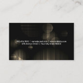 Zusammensetzung gemischte Getränke | Nachtklub - H Visitenkarte (Rückseite)