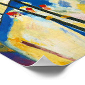 Zusammensetzung IV von Vassily Kandinsky Poster (Ecke)