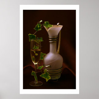 Zusammensetzung lila poster