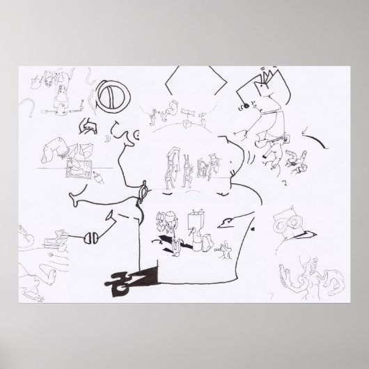 Zusammensetzung mit Oberflächenfarben P 3 Poster (Vorne)