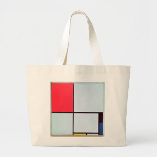 Zusammensetzung mit Red, Black, Blue u. Yellow, Jumbo Stoffbeutel