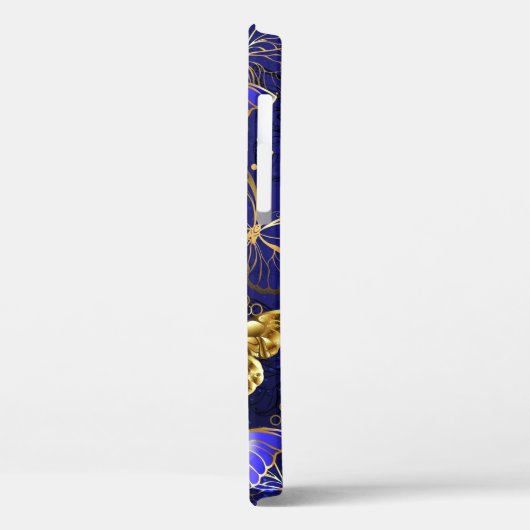 Zusammensetzung mit Sapphire-Schmetterlingen Case-Mate iPhone Hülle (Rückseite / Links)