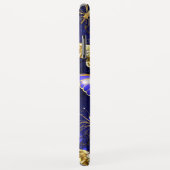 Zusammensetzung mit Sapphire-Schmetterlingen Case-Mate iPhone Hülle (Hinten/Rechts)