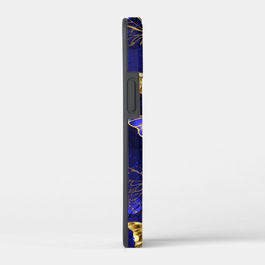 Zusammensetzung mit Sapphire-Schmetterlingen Case-Mate iPhone Hülle (Rückseite / Rechts)