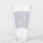 Zusammensetzung mit Sapphire-Schmetterlingen Glas (Rückseite)