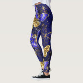Zusammensetzung mit Sapphire-Schmetterlingen Leggings (Links)