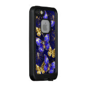 Zusammensetzung mit Sapphire-Schmetterlingen LifeProof iPhone Hülle (Hinten/Rechts)