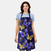 Zusammensetzung mit Sapphire-Schmetterlingen Schürze (Getragen)