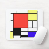 Zusammensetzung, Mondriaan Mousepad (Mit Mouse)