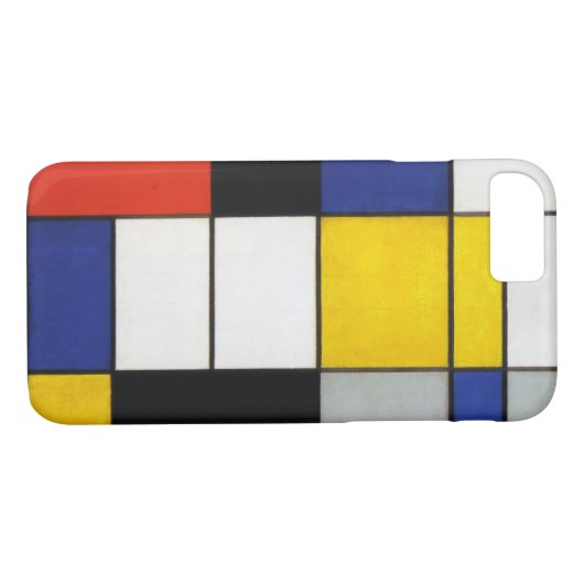Zusammensetzung, Mondrian Case-Mate iPhone Hülle (Rückseite (Horizontal))