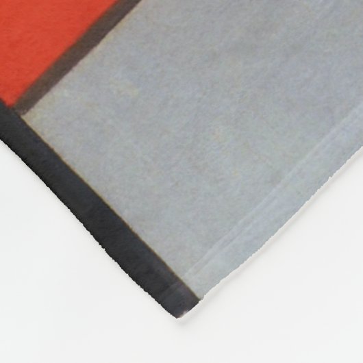 Zusammensetzung, Mondrian Fleecedecke (Ecke)
