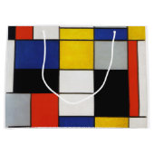 Zusammensetzung, Mondrian Große Geschenktüte (Vorderseite)