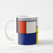 Zusammensetzung, Mondrian Kaffeetasse (Links)