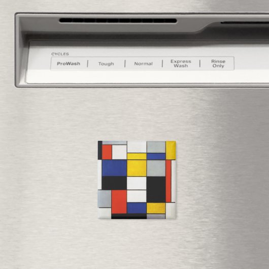Zusammensetzung, Mondrian Magnet (In Situ (Geschirrspüler))