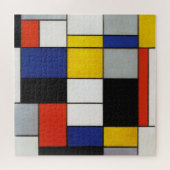 Zusammensetzung, Mondrian Puzzle (Horizontal)