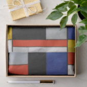 Zusammensetzung, Mondrian Seidenpapier (Geschenk)