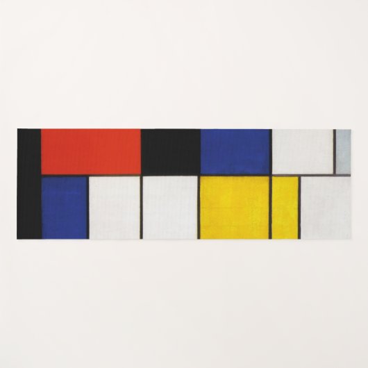 Zusammensetzung, Mondrian Yogamatte (Vorderseite (Horizontal))