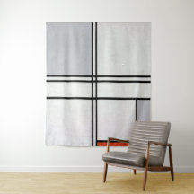 Zusammensetzung (Nr. 1) Graurot | Piet Mondrian |