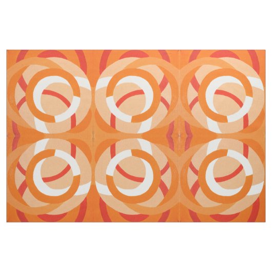 Zusammensetzung Nr. 43 Orange Monochrom Stoff (Yard (91,4 cm))