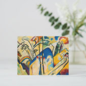 Zusammensetzung Nummer vier Postkarte (Stehend Vorderseite)