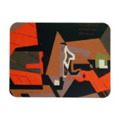 Zusammensetzung (Öl auf Leinwand) Magnet (Horizontal)