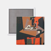 Zusammensetzung (Öl auf Leinwand) Magnet (Vorderseite/Rückseite)