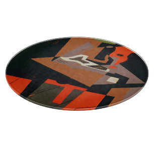 Zusammensetzung (Öl auf Leinwand) Schneidebrett