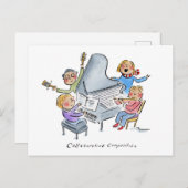 Zusammensetzung Postkarte (Vorne/Hinten)