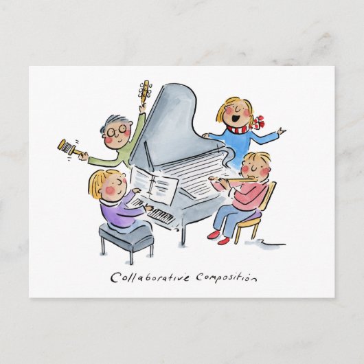 Zusammensetzung Postkarte (Vorderseite)