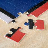 Zusammensetzung Rot, Gelb, Blau, Schwarz | Mondria Puzzle (Seite)