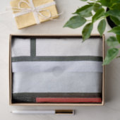 Zusammensetzung Rot, Gelb, Blau, Schwarz, Mondrian Seidenpapier (Geschenk)