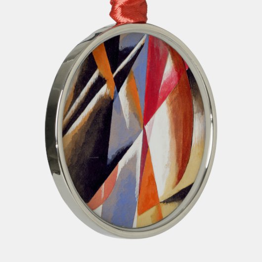 Zusammensetzung Silbernes Ornament (Rechts)